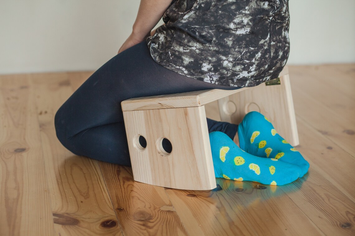 Meditation bench Yoga seat Etsy