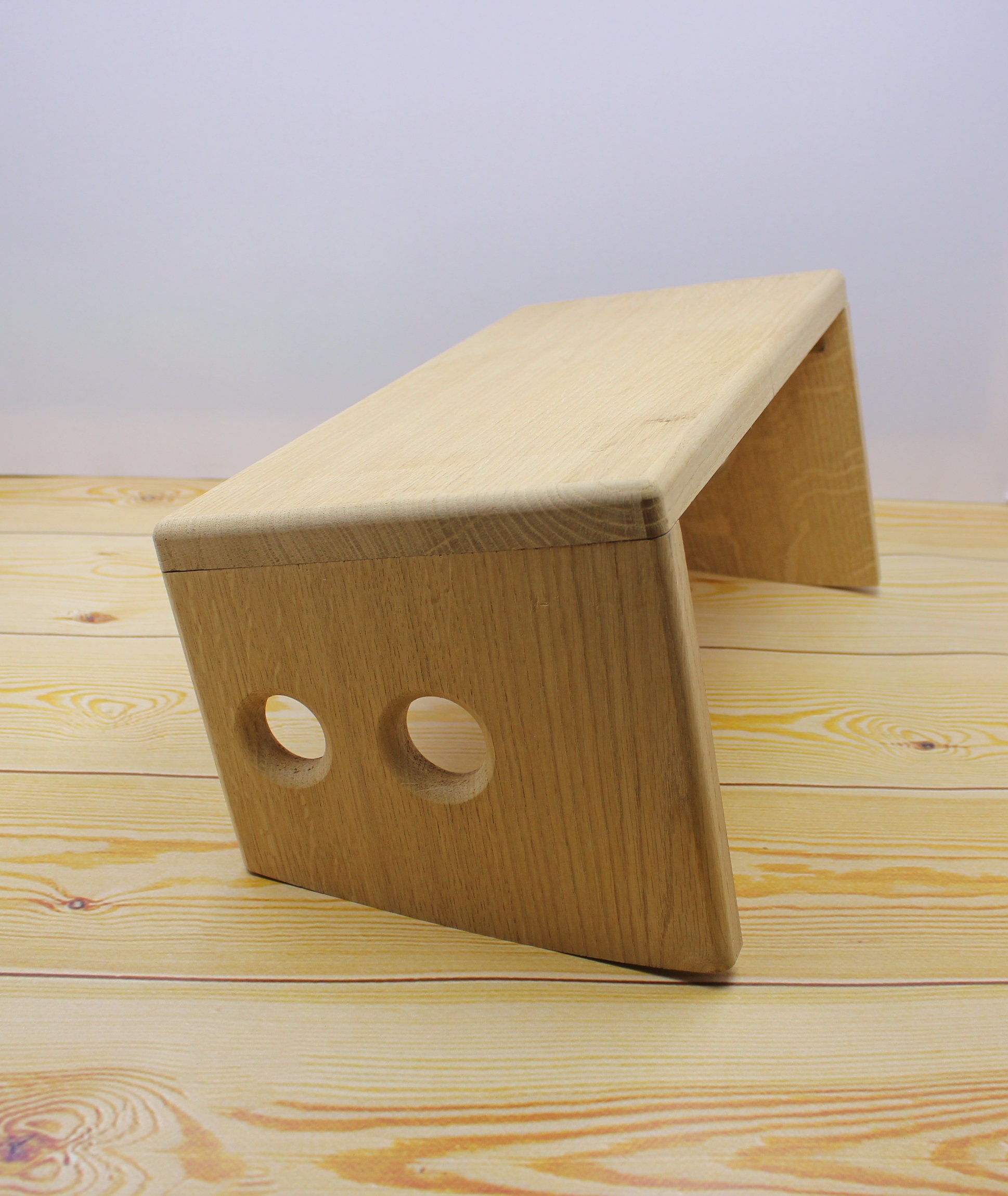 Meditation wooden bench Yoga seat Folding legs bench Etsy