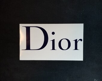 borsa dior logo etsy