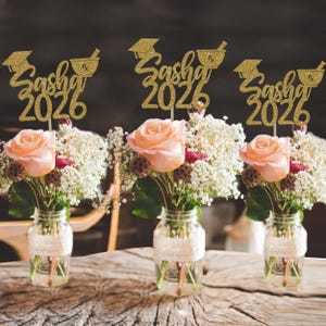 Personalized pharmacy school graduation cake topper pharmacist centerpiece pharmacist graduation decoration Pharm D graduation class of 2026