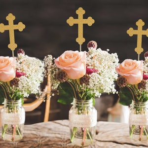First communion centerpieces, girl baptism centerpieces, girl baptism decorations, baptism centerpieces for boys boy christening