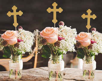 First communion centerpieces, girl baptism centerpieces, girl baptism decorations, baptism centerpieces for boys boy christening