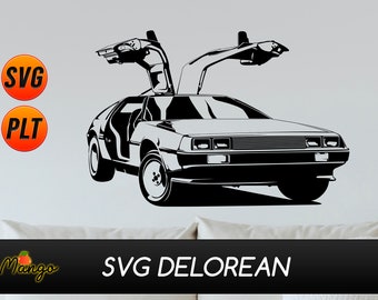 DeLorean SVG | Back to the Future Vinyl File