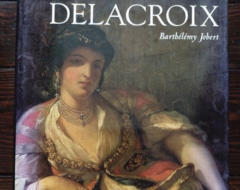 Delacroix, by Barthelemy Jobert, Large Format Art Book