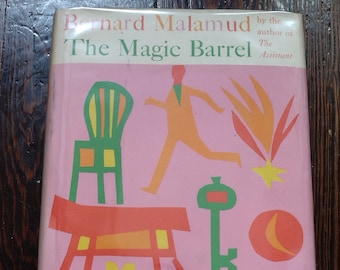 Bernard Malamud, The Magic Barrel, pierwsze wydanie, twarda oprawa z obwolutą, VG/VG