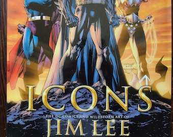 アイコン：ジム・リーのDCコミックス＆ワイルドストームアート、サイン