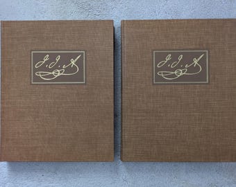 Las acuarelas originales de John James Audubon para las aves de América, estuche de 2 volúmenes.