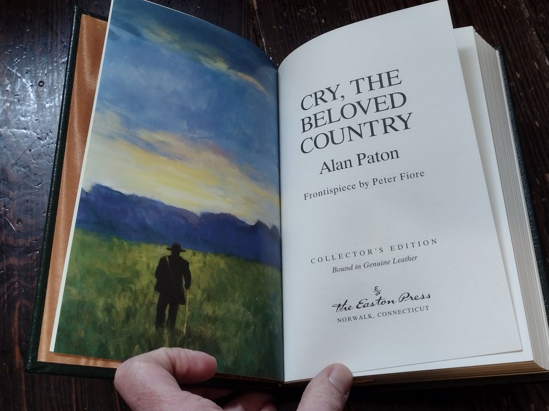 Cry, the Beloved Country, Alan Paton, Easton Press Leather-bound ...