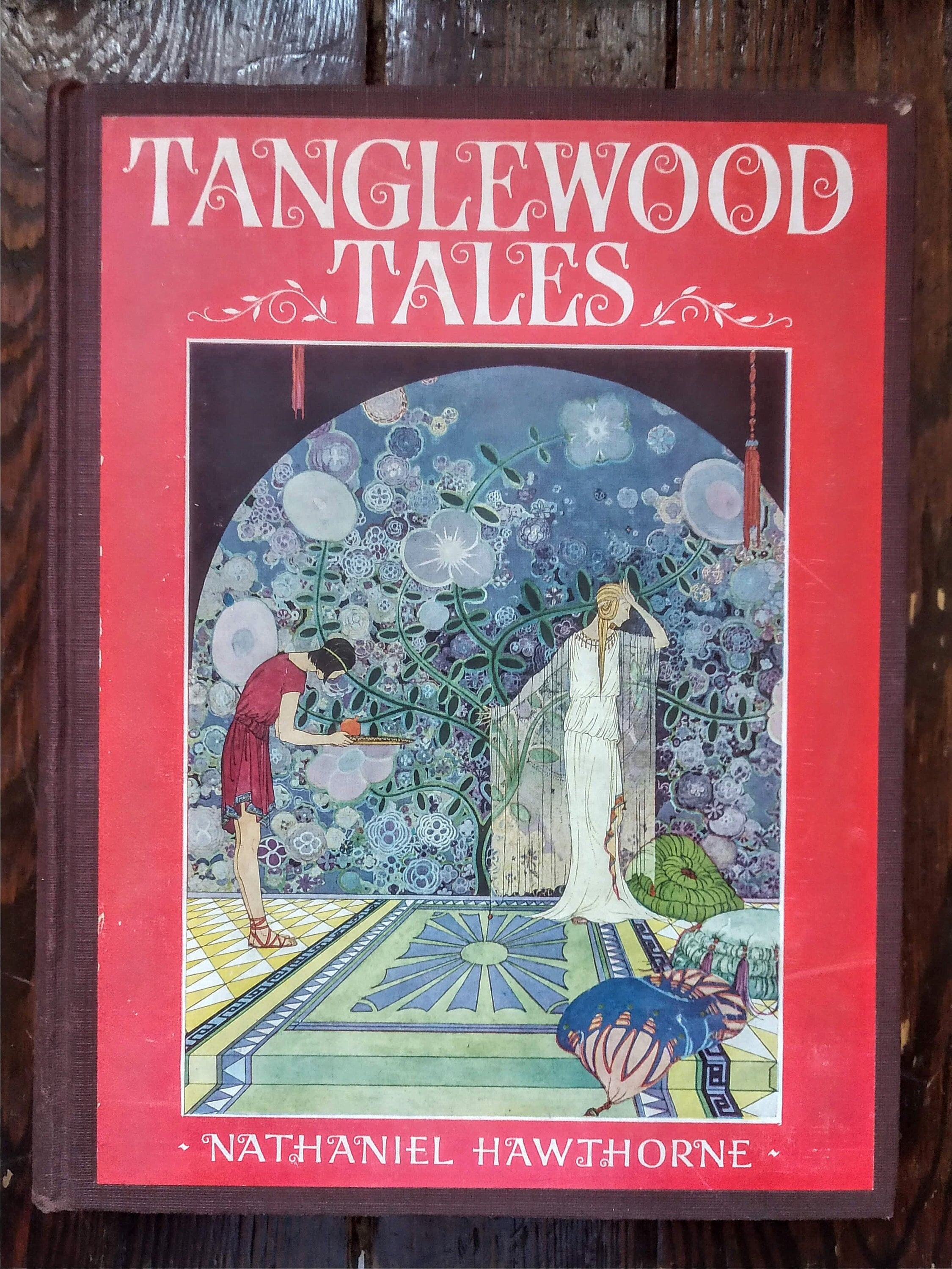 Tanglewood Tales Nathaniel Hawthorne Vintage Illustrated Etsy UK