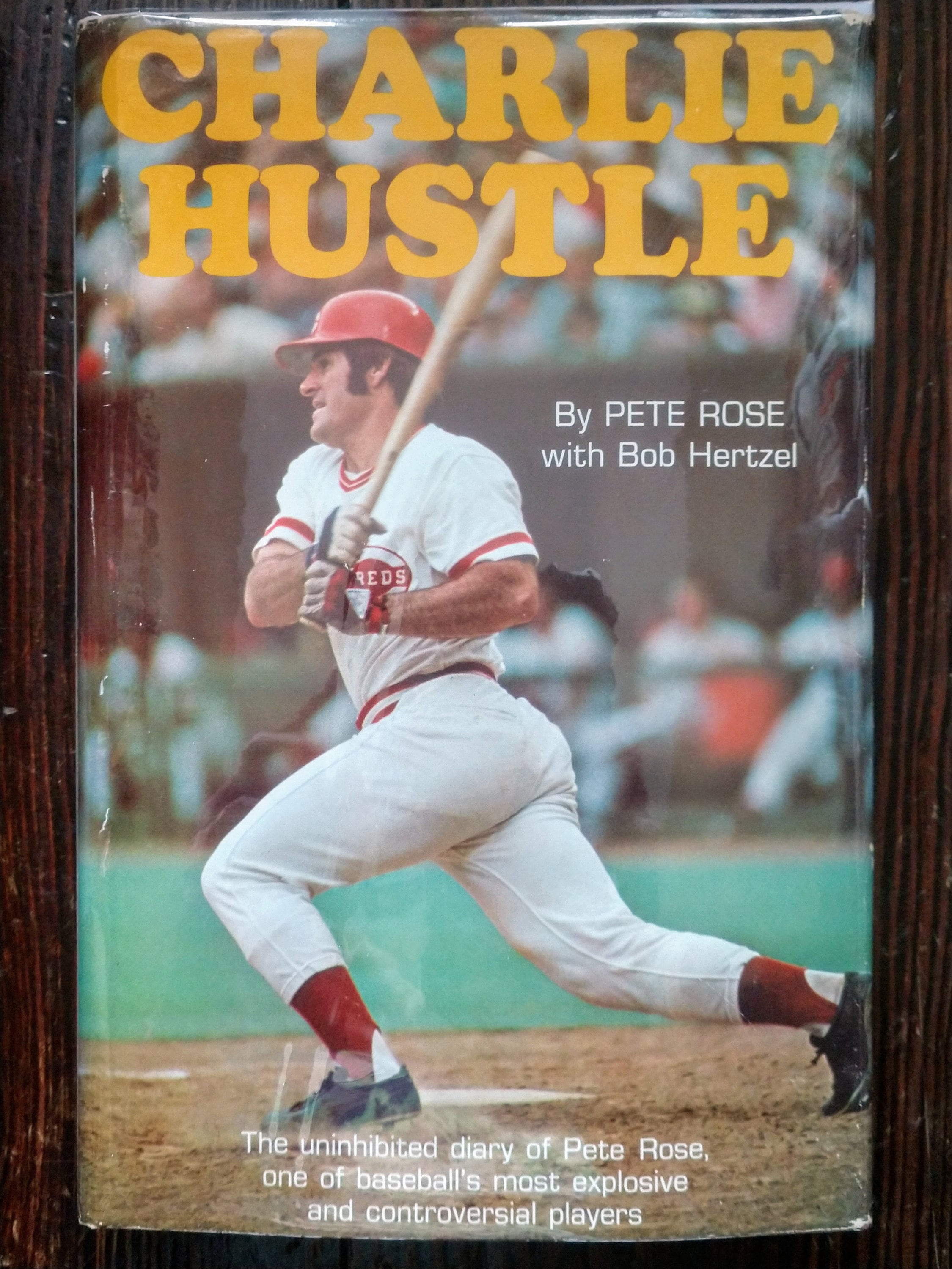 Charlie Hustle, by Pete Rose, Vintage Baseball Hardcover Etsy
