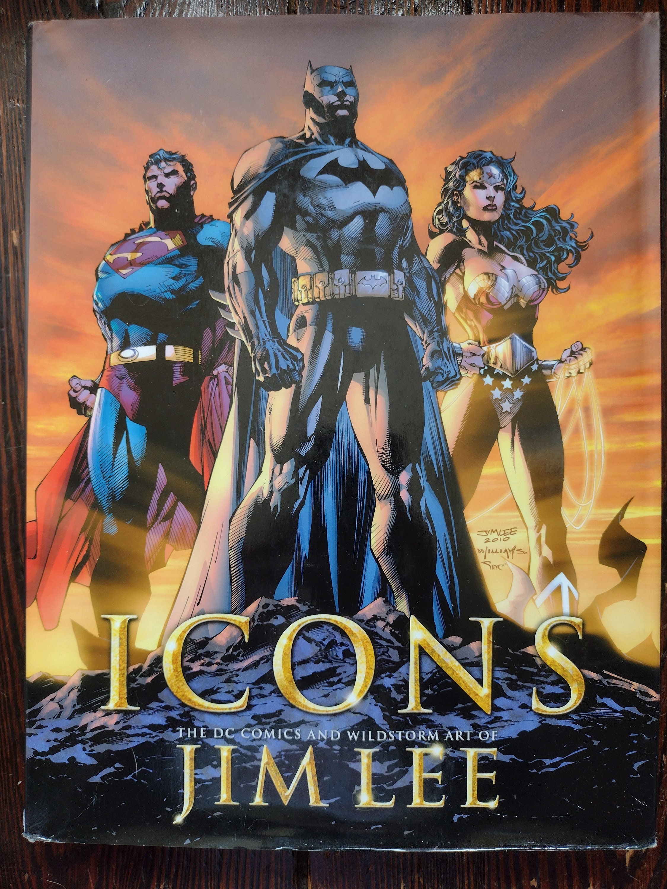 アイコン：ジム・リーのDCコミックス＆ワイルドストームアート、サイン