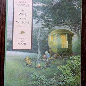 The Wind in the Willows, by Kenneth Grahame, 2 Volume Illustrated Hardcover Set In Slipcase