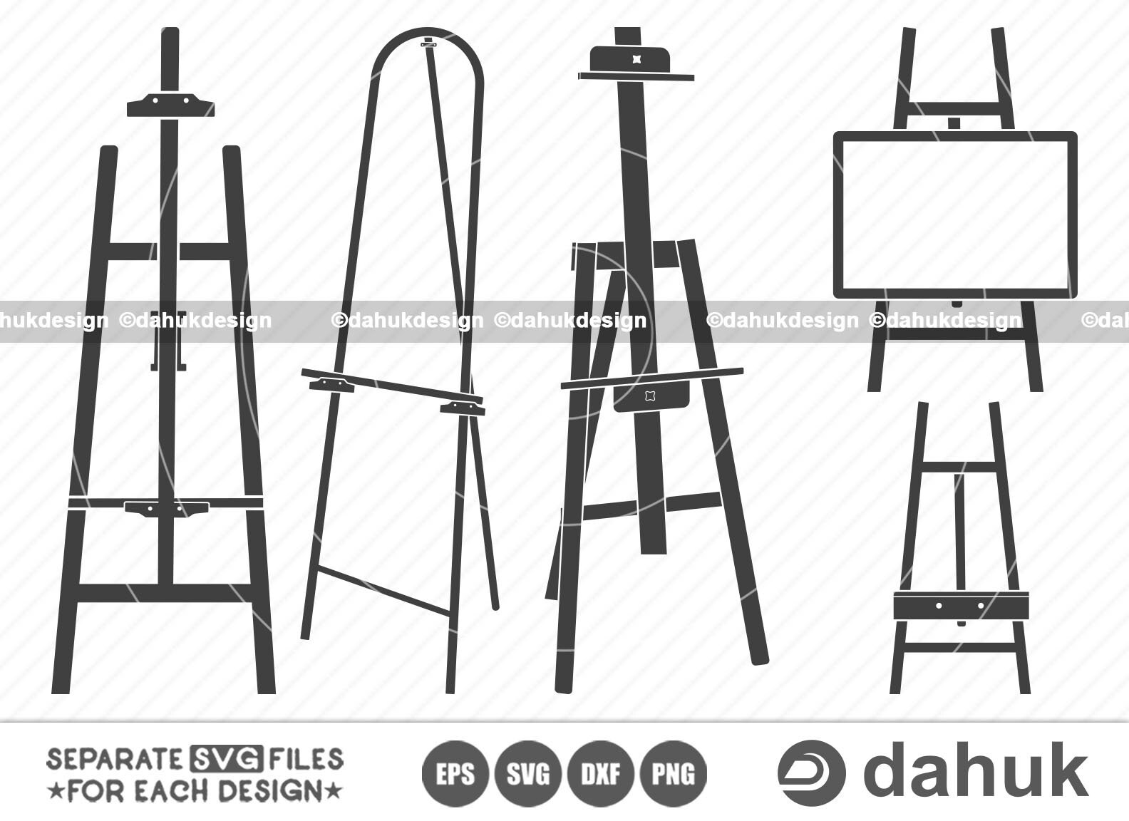 Artist easel SVG Canvas Stand SVG Drawing stand svg Easel Etsy
