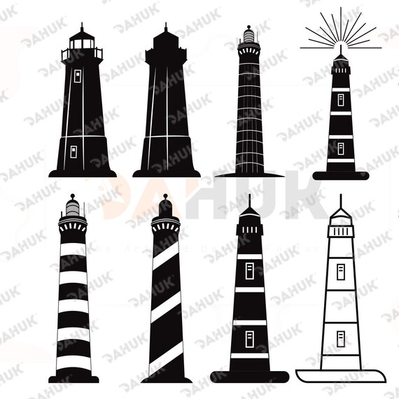 Download Lighthouse Svg Lighthouse Lighthouse Svg Bundle Clipart Etsy PSD Mockup Templates