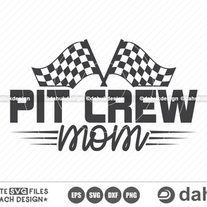 Boxencrew Mom SVG, Autorennen SVG, Rennsport-Svg, Rennsport-Sprüche svg, Autorennen-Zitat SVG, Rennsport-Svg-Geschenke, Es ist Renntag