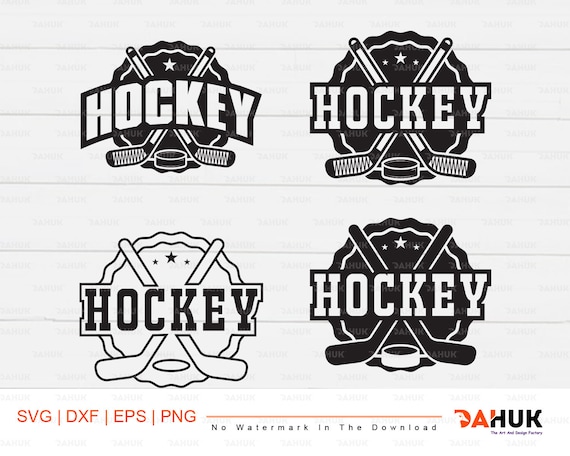 Download Ice Hockey Logo Hockey Svg Bundle Hockey Silhouette Etsy