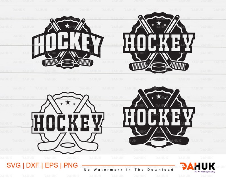 Download Ice Hockey Logo hockey svg bundle hockey silhouette | Etsy