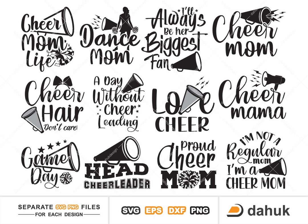 Cheer Mom Svg Cheer Mom Shirt Cheer Mom SVG Cutting Files Etsy