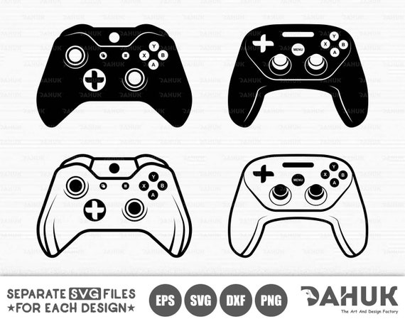 Download Video Game Controllers svg xbox controller svg Cut file for | Etsy