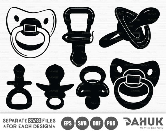 Download Pacifier Svg File Pacifier Vectors Baby Pacifier Svg Cut Etsy