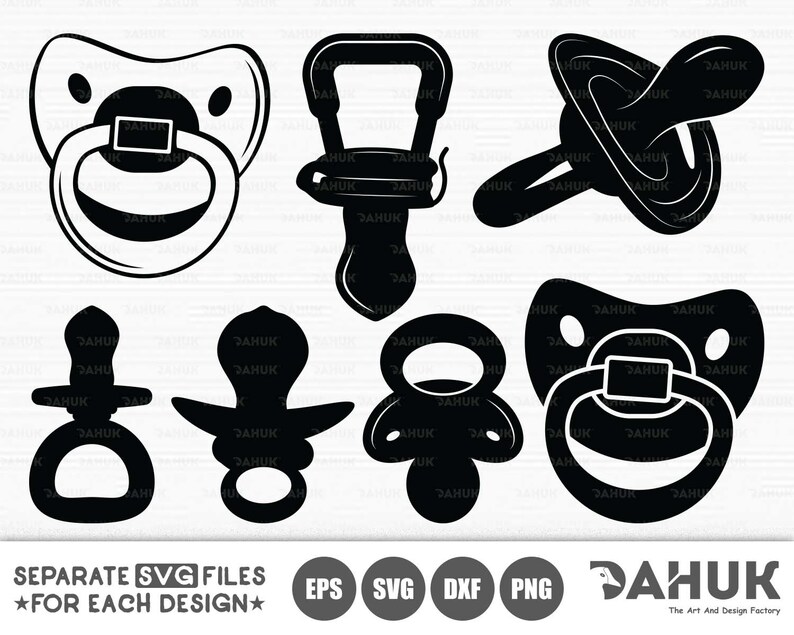 Download Pacifier SVG File Pacifier Vectors Baby Pacifier svg Cut ...