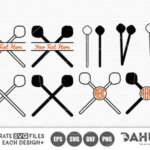 Baguettes de marimba SVG, svg percussions, fanfare, pilons vectoriels, svg batterie, clipart, espace de conception cricut, fichiers coupés en vinyle