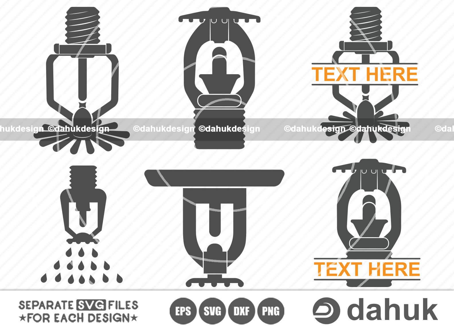 Fire Sprinkler SVG Sprinkler svg file Fire Sprinkler Logo Etsy