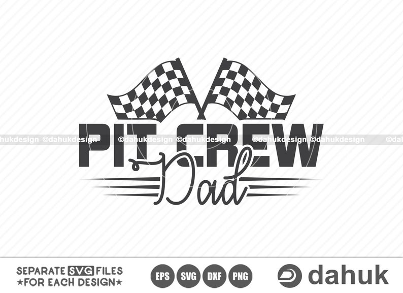 Pit Crew Dad SVG, Car Racing SVG, Racing Svg, Racing sayings svg, Car Racing Quote SVG, Racing Svg Gifts, It's Race Day image 1
