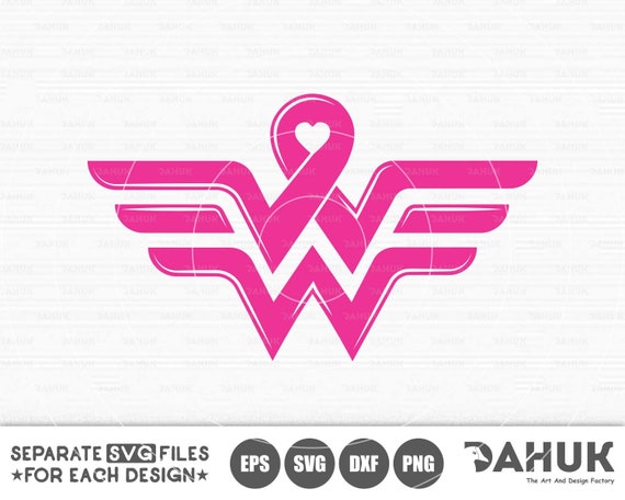 Download Breast Cancer Svg Wonder Woman Svg Superhero Svg Cancer Etsy