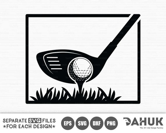 Download Golf Ball On Tee Golf Club Svg Golf Svg Golf Ball Svg Golf Etsy