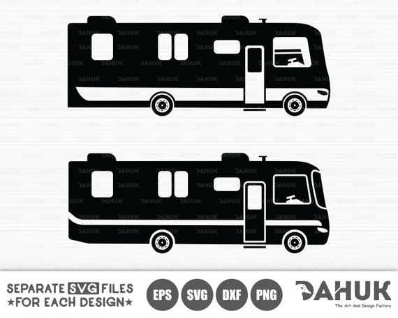 Class A Motorhome Svg Camper Van Svg RV Camper Cut File for - Etsy