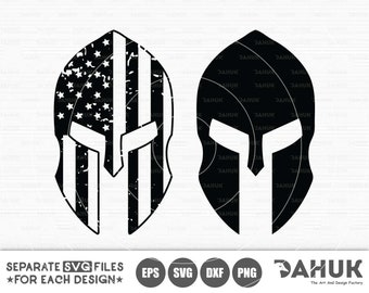 Spartan svg, Spartan svg clipart, Spartan, Spartan Helmet svg, Us Flag svg, Eps, Dxf, Silhouette, Png, digital art,clipart