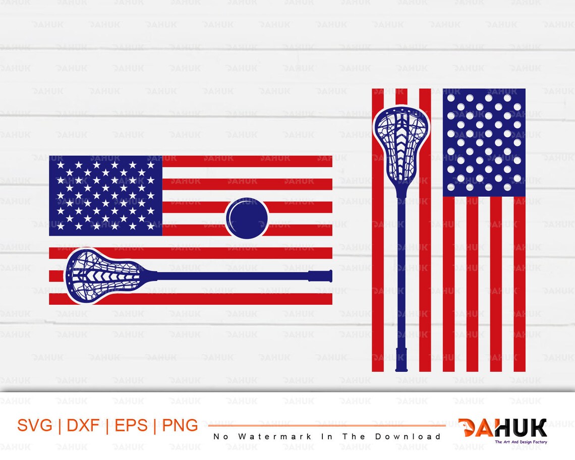 Lacrosse Flag Svg Lacrosse Flag Vector Lacrosse Cut File Etsy