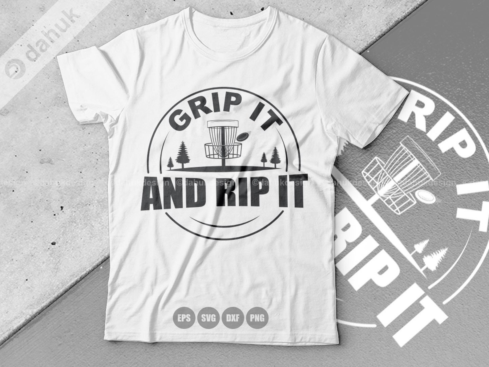 Grip It and Rip It Doink Disc Golf SVG Disc Golf Buddy Etsy