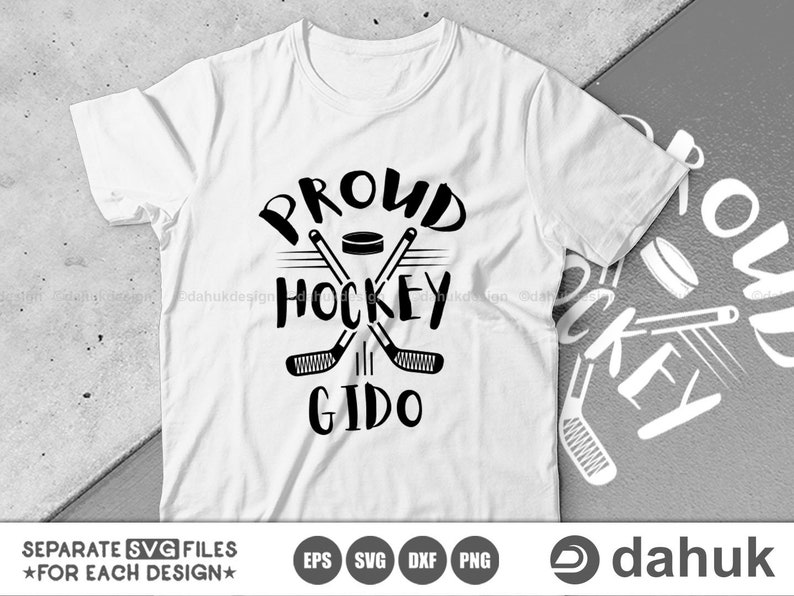 Proud Hockey Family Bundle Hockey Family SVG Cut File for Etsy