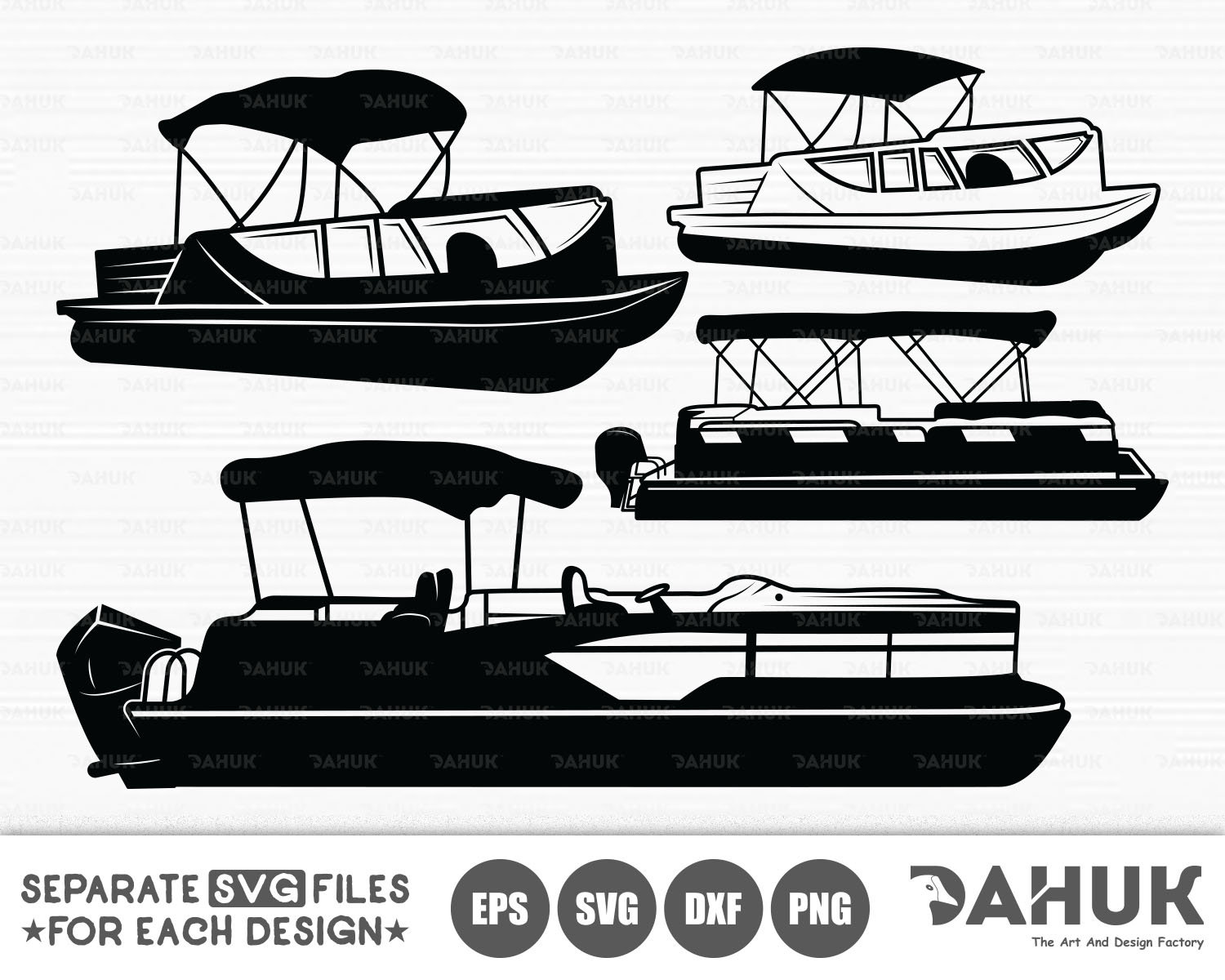 Pontoon Boat Svg File Boat Svg Lake Cut File for Etsy UK