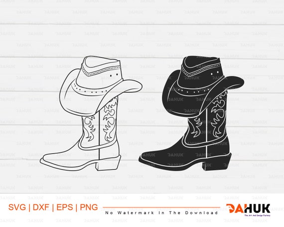 Download Cowboy hat boots svg Cowboy hat vector bundle Cowboy hat ...