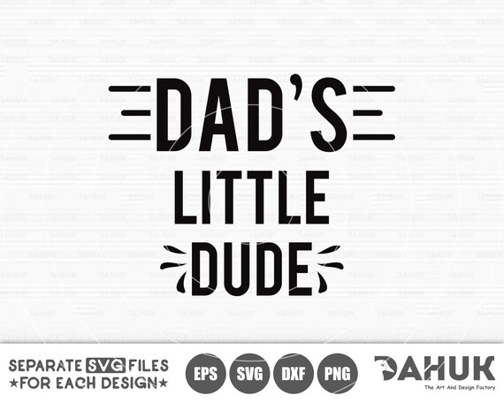 Download Dads Little Dude Svg Father Son Svg Family Svg Cricut Etsy