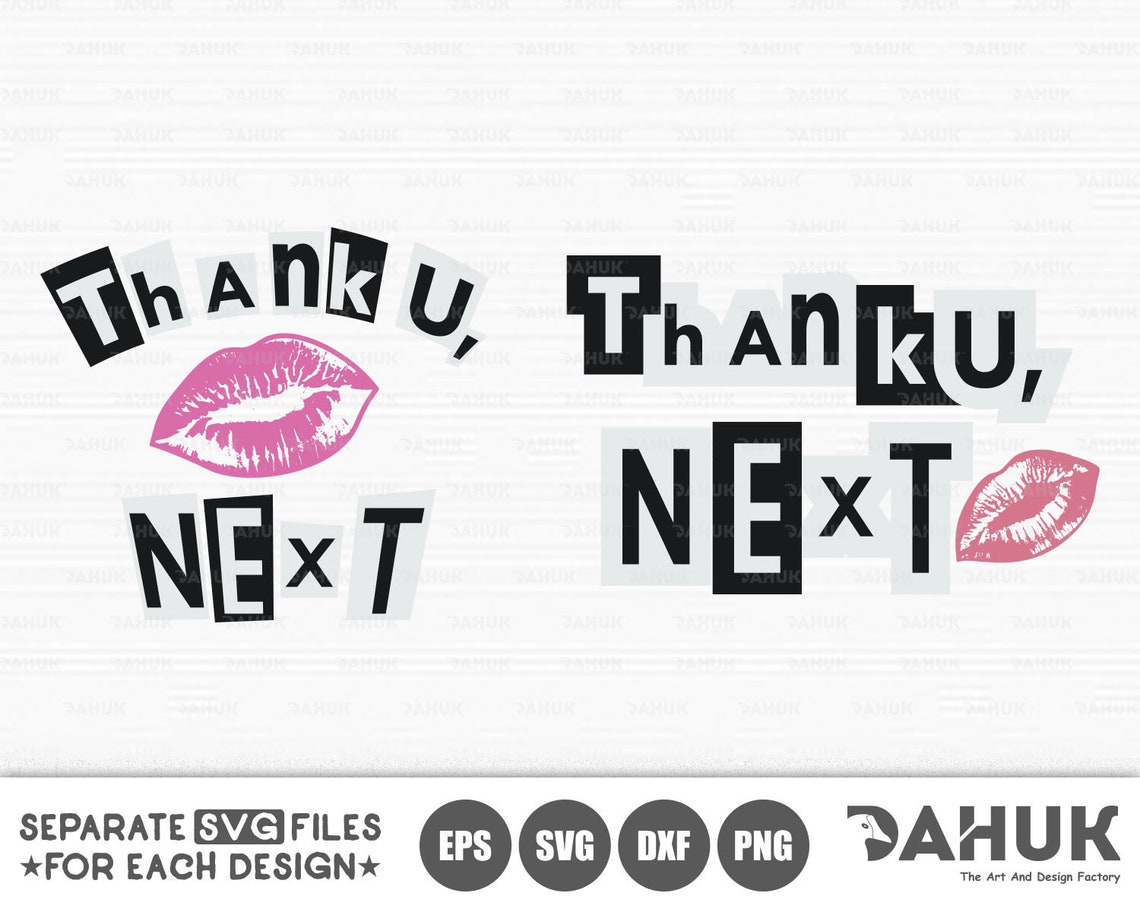Thank You Next SVG File Thank You Next Ariana Grande Svg - Etsy