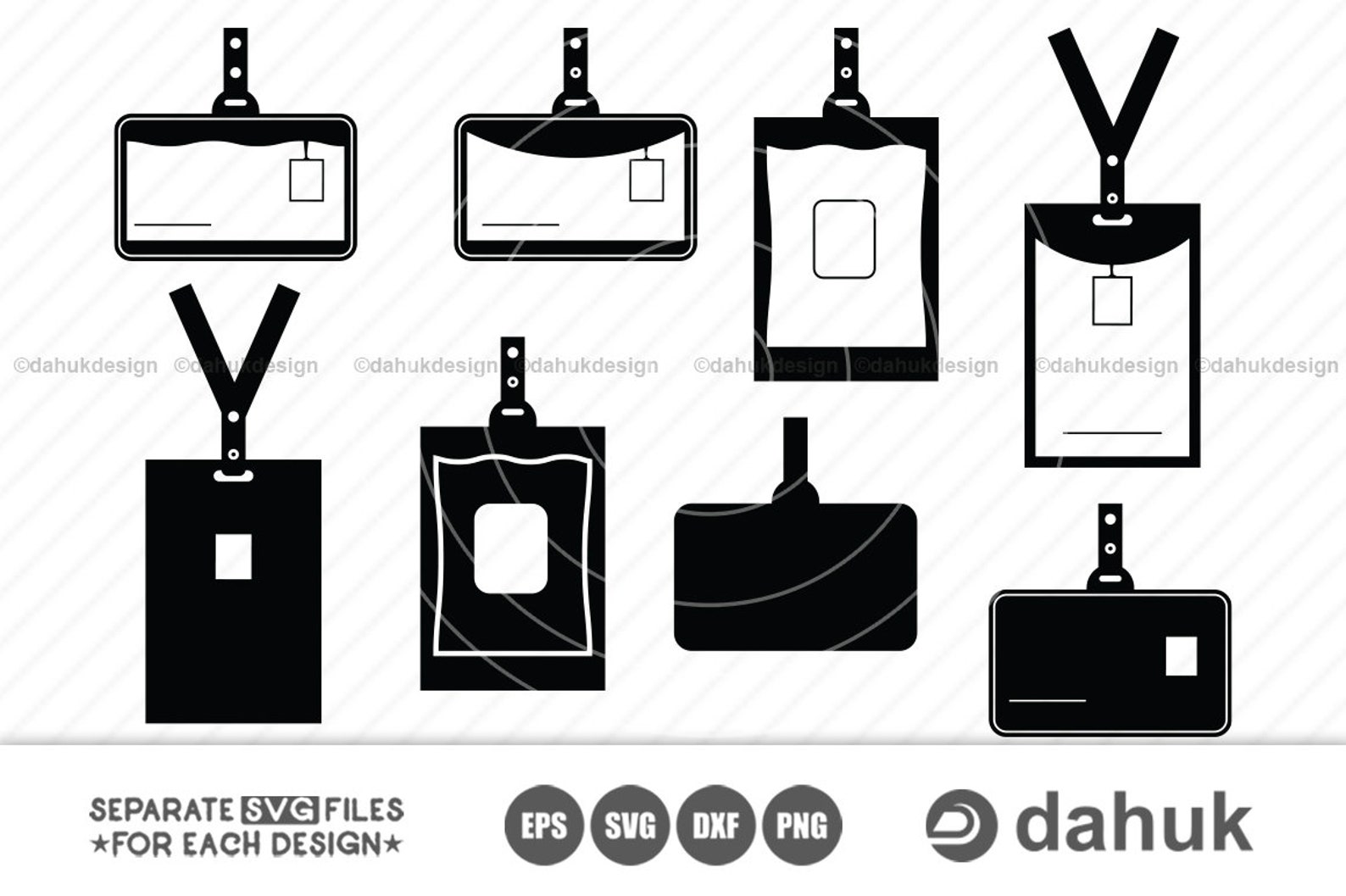 Name Tag SVG Files ID Card SVG Name Tag Dxf Name Tag Blank Etsy