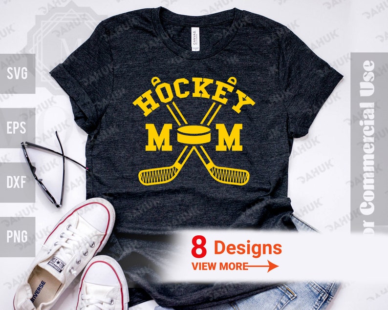 Download Hockey Mom svg Hockey mom bundle hockey silhouette clipart | Etsy