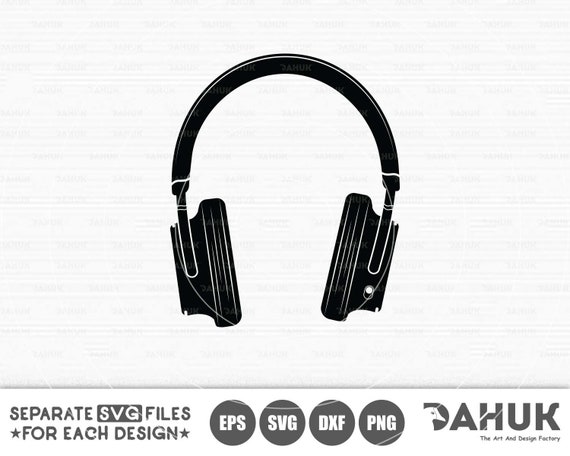 advies vrek Begraafplaats Headphone Svg Modern Audio Headset Svg Headphones Headset - Etsy