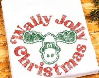 Wally Jolly Christmas T-shirt, National Lampoons Christmas Vacation