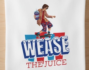 Encino Man Movie Gift T-Shirt for Movie Lover : Wease The Juice Vintage Logo Shirt