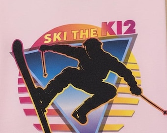 Better Off Dead Movie Gift T-Shirt for Movie Lover : Ski the K12 Vintage Ski Shirt