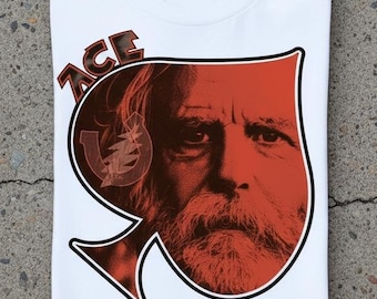 Grateful Dead Bob Weir Bobby Ace T-shirt : Gift for Deadheads
