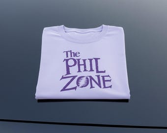 Grateful Dead Phil Lesh T-shirt  : The Phil Zone Shirt in Lilac