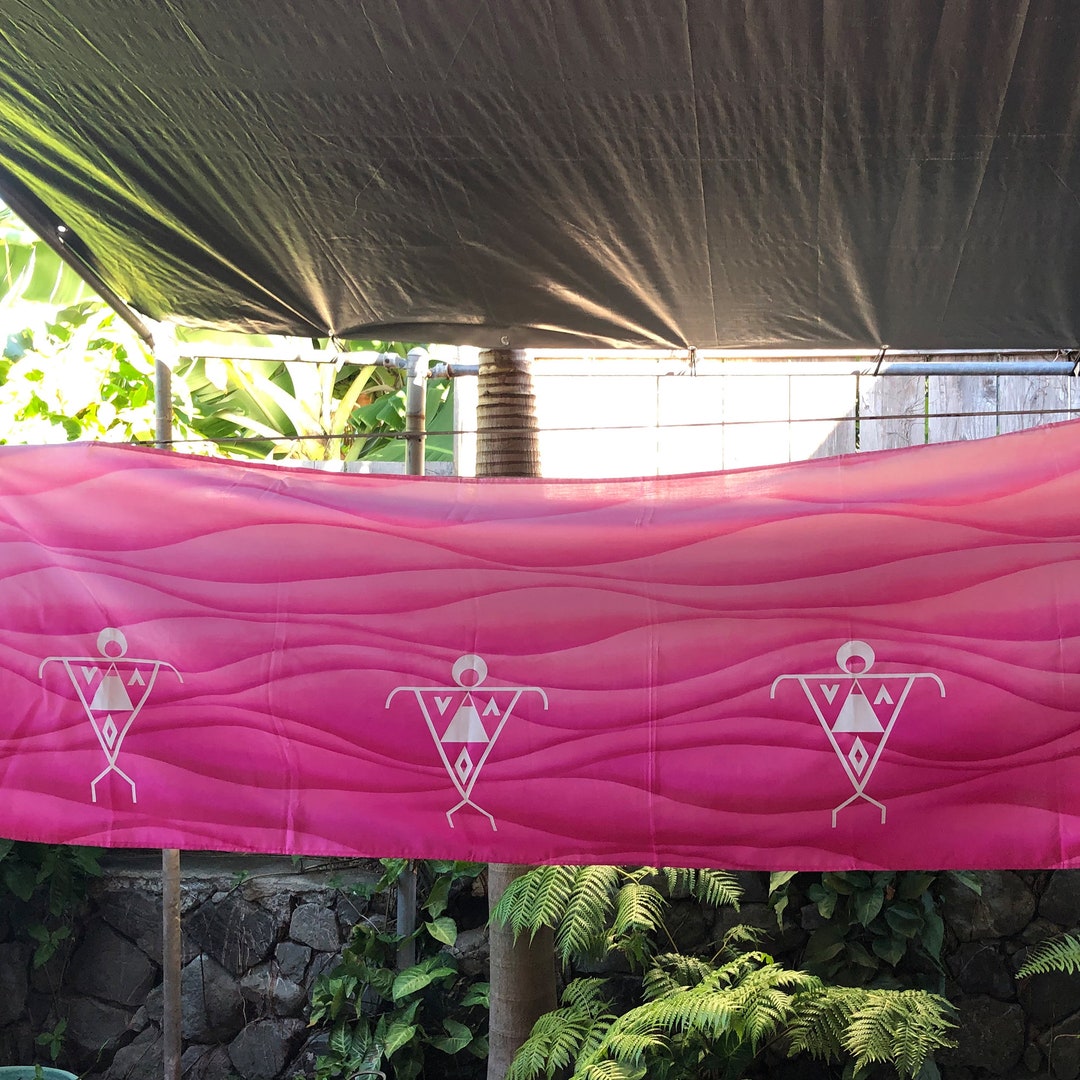 Pareu Halfcut Aloha Aina Clothing Etsy