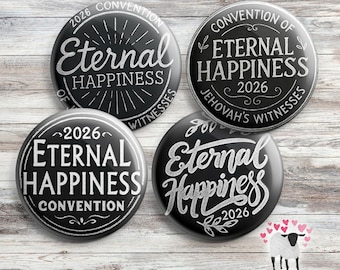 Eternal Happiness - 2026 Convention of Jehovah's Witnesses - JW Ministry Gift