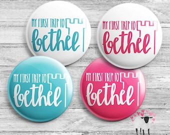 My 1st Visit to Bethel - JW Gifts - Buttons